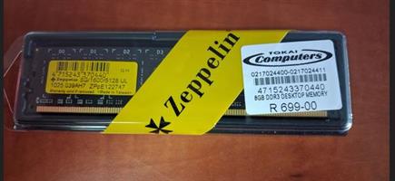 Zeppelin 8GB DDR3 Desktop Memory