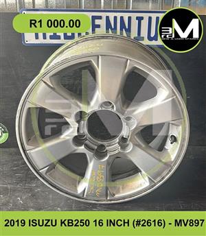2019 ISUZU KB250 16 INCH RIMS AVAILABLE