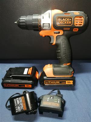 (SAVE R839)Brand New Black & Decker 18V Multievo Drill.
