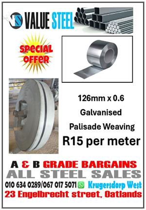 Galvanized Palisade Weaving