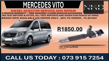 Diesel Injectors Mercedes Vito 