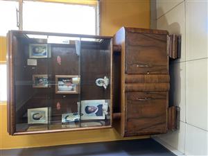  Antique Retro display cabinet 