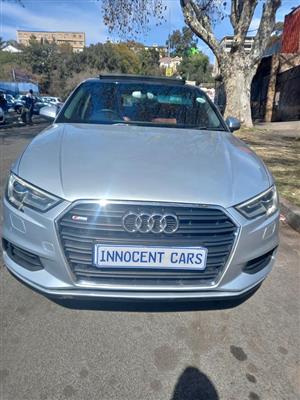 2017 AUDI A3 1.4TFSI  ENGINE PETROL, AUTOMATIC, SILVER COLOR