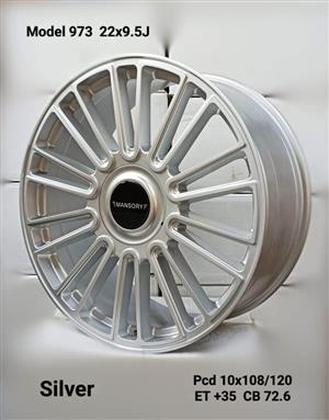 22” Range Rover wheels