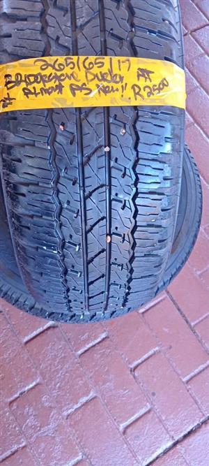 2x Bridgestone Duelers 17
