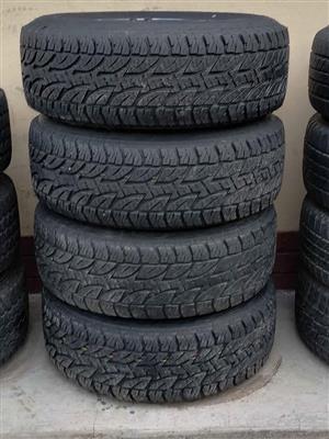 Toyota Hilux 17inch Mag Rims (WITH USED TYRES)