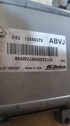 Opel corsa utility ecu