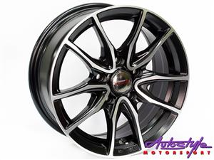 15″ A-Line Mocha 5/114 STBKM Alloy Wheels