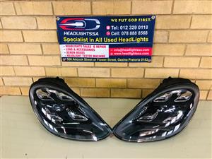 Porsche Panamera 971 left and right side LED Marix xenon headlight 