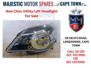 New Chev Utility Left Headlight For Sale
