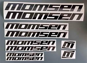 Momsen bicycle frame stickers decals vinyl graphics