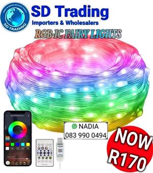 RGB-IC Smart Fairy USB String Lights