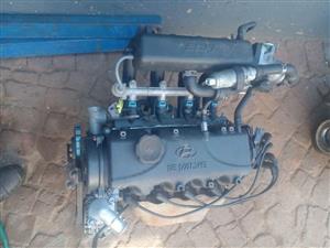 Hyundai Accent Model 1999 engine code G4EK 1.5 full injector