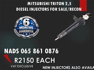 MITSUBISHI TRITON 2.5 DIESEL INJECTORS FOR SALE OR TO RECON NATIONWIDE