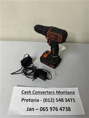 Cordless Drill Black and Decker 18V - C033065291-2
