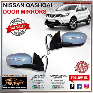 NISSAN QASHQAI DOOR MIRRORS