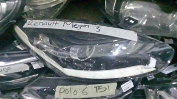 Renault megan headlights