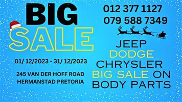 JEEP, DODGE & CHRYSLER BODY PARTS