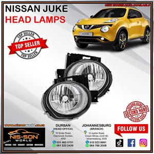 NISSAN JUKE HEAD LAMPS