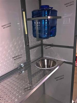 Mobile kitchen trailers