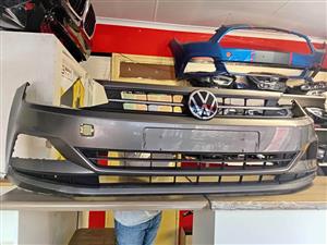 COMPLETE VW POLO 8 FRONT BUMPER 2021