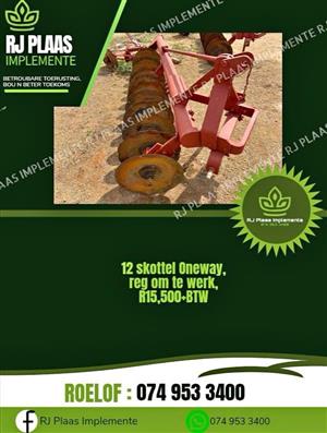 12 skottel Oneway dis