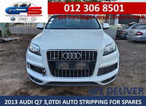 2013 AUDI Q7 3.0TDI S-LINE AUTO STRIPPING FOR SPARES  