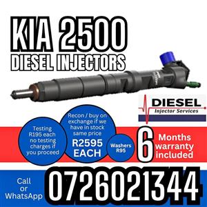 Kia 2500 diesel injectors for sale