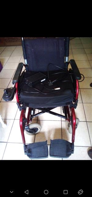 Wheelchair rechargeable battery operated 