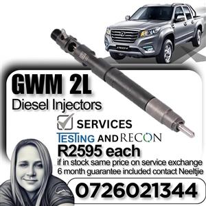 GWM 2L diesel injectors for sale