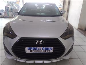 2016 Hyundai Veloster 1.6GDi MANUAL Silver color Reverse Camera Leather seat 92000km 