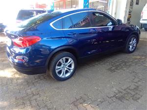 2016 BMW X4 2.0D XDRIVE AUTO  BLUE LEATHER DIESEL SUNROOF REVERSE CAMERA REVERSE SENSOR BACK AND FRO