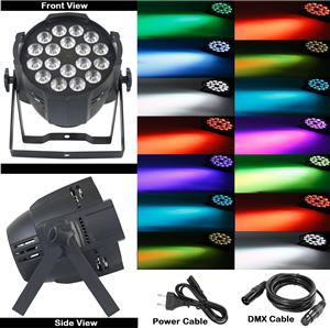 Professional Disco Stage DJ Party Wash LED Light DMX512 PARCAN 6in1 RGBWA-UV.NEW