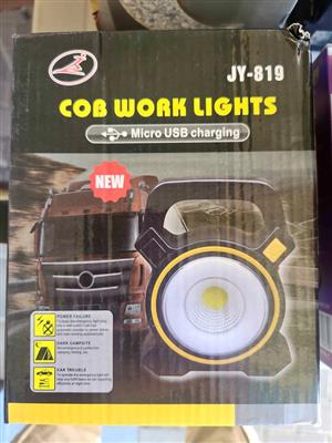 Worklight micro USB charging for sale