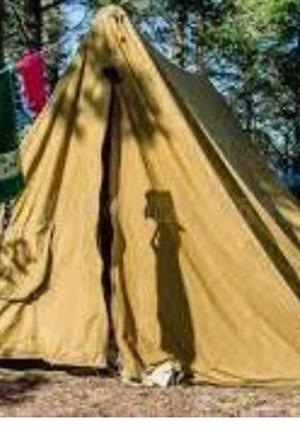 Canvas tent 