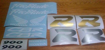 1997 CBR 900RR decals stickers vinyl cut graphics