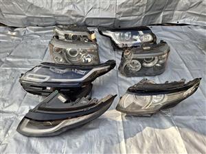 Headlights Range Rov