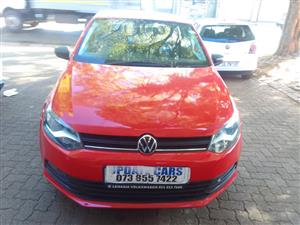 2020 VW POLO VIVO 1.4 TRENDLINE MANUAL PETROL  , RED COLOR  89,000KM 