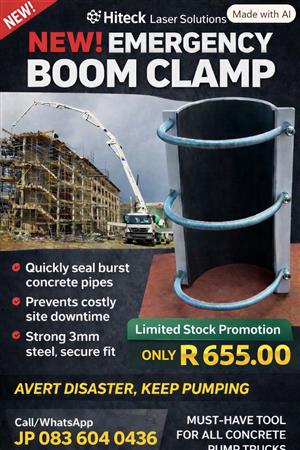 Concrete pump truck