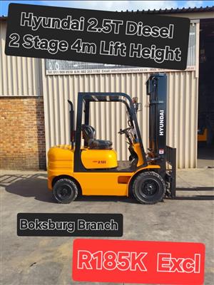 Hyundai HDF 2.5T Diesel