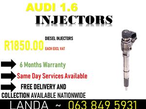 AUDI 1.6 INJECTORS 