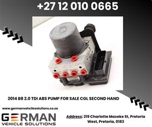 2014 b8 2.0 tdi abs pump – second hand 