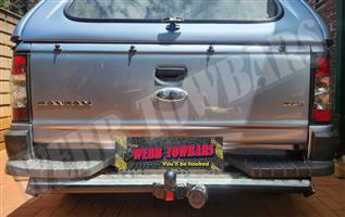 Ford Bantam Straight Pipe with Step Towbars