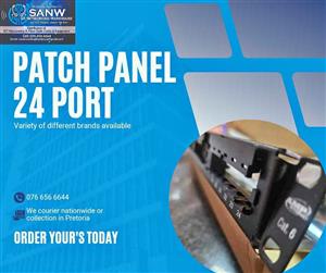 CAT 6 24 Port Patch Panel