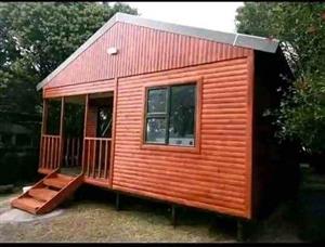 AD log house for sale