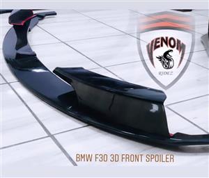 Bmw f30 3D Plastic front lip spoiler