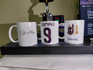 Printed mugs