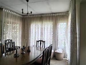 Lace curtain's for sale