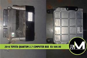 2016 TOYOTA QUANTUM 2.7 COMPUTER BOX
