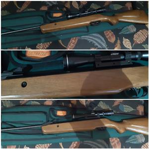 UltraTec UT1906 Air Rifle with accessories, Silencer, Scope and Bag